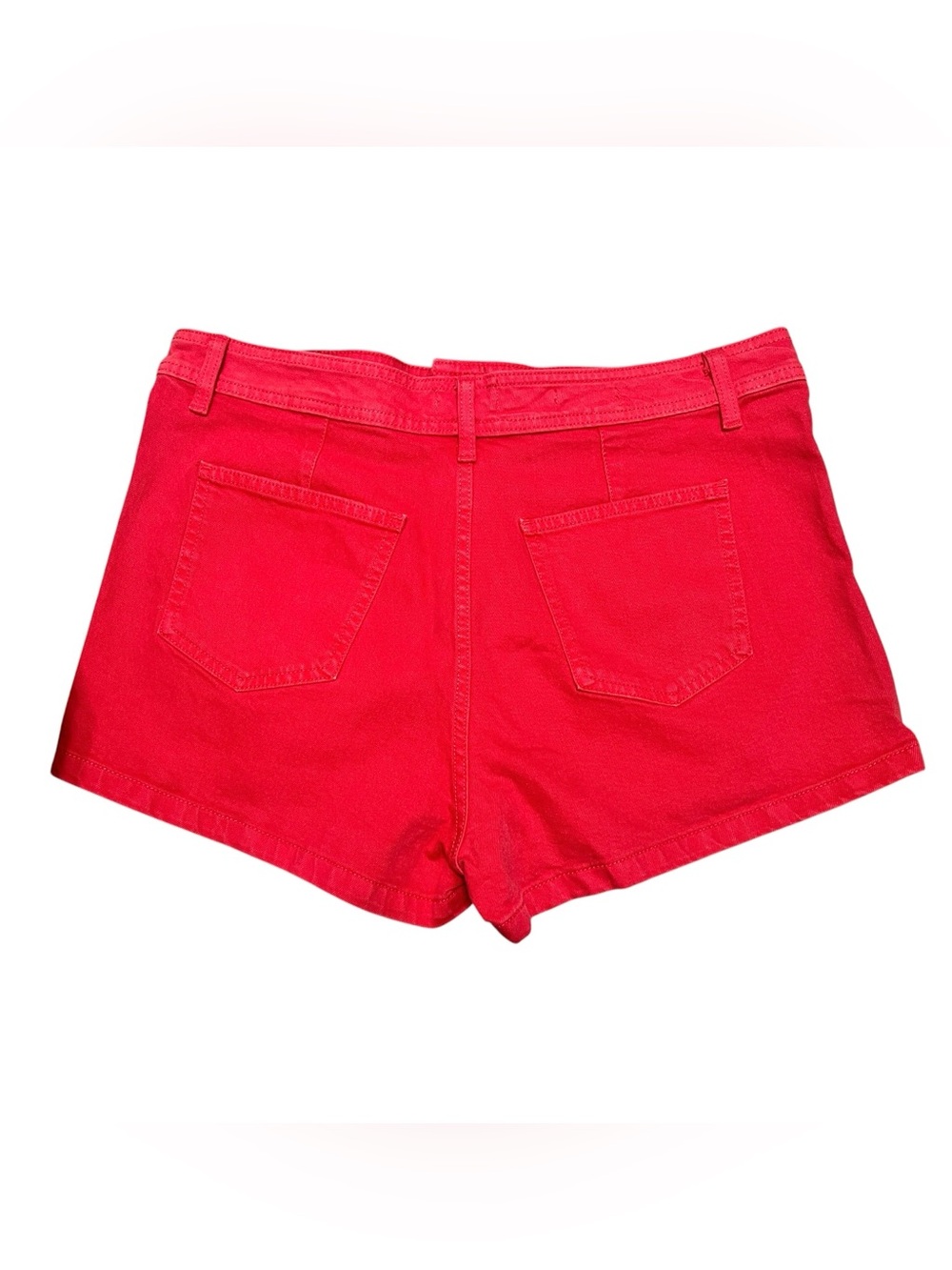 Universal Thread Red High-Rise Denim Shorts - Picture 3 of 3